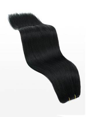 Weft Haartressen luxury - 100 Gramm - 40cm - professional Qualität 1b feature image - a58bab095927160074a20466822cf42155f1a7c6891df11a5ec282e3cc73baee