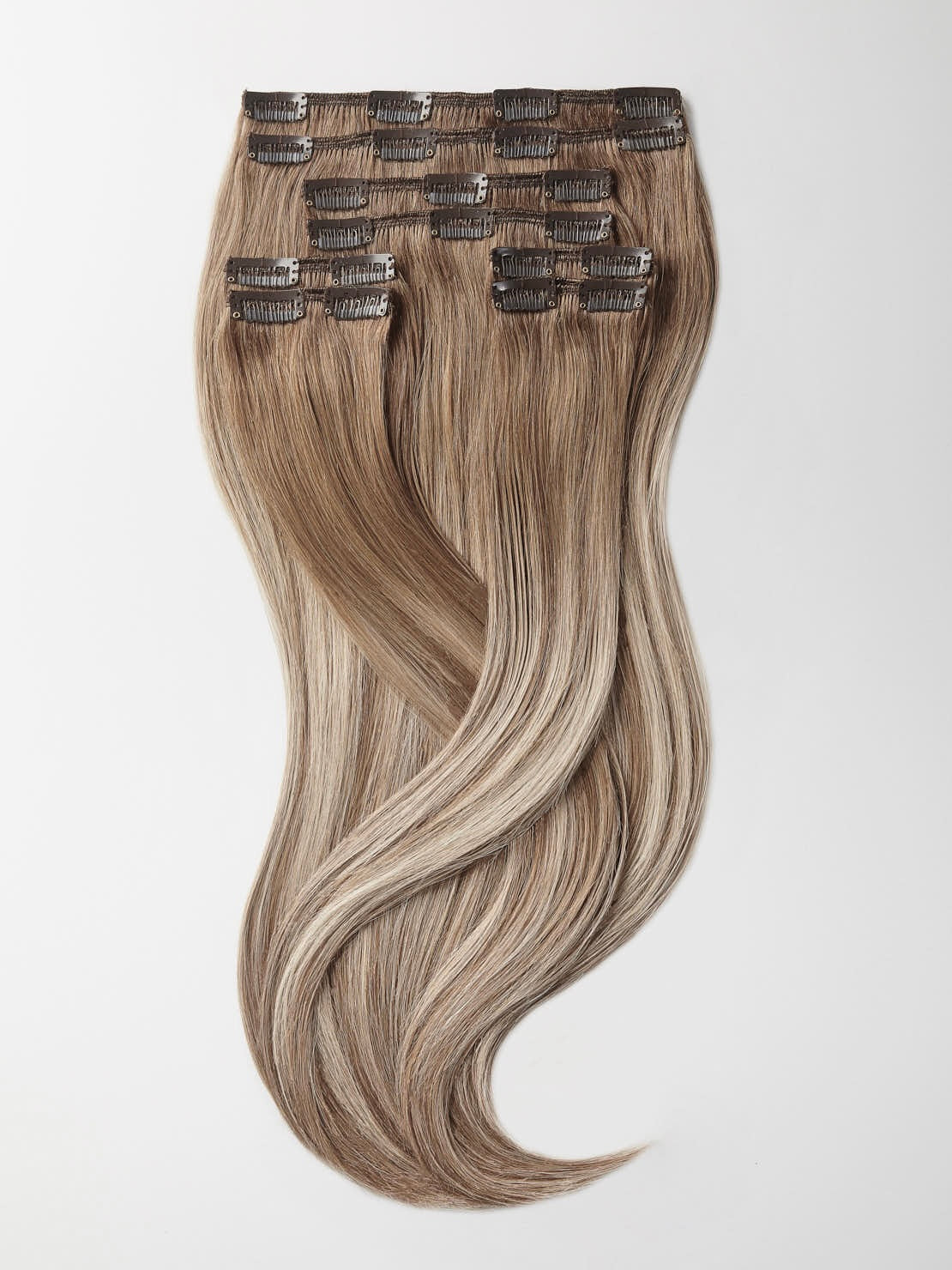 Clip in Extensions - luxury Qualität - Maximum Volume 8-teilig b18/60 variant detail image - 095c0017764f38fe734c583e2cc35531d8d680ff9adc860f75763642ca858270