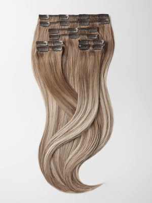 Clip in Extensions - luxury Qualität - Maximum Volume 8-teilig b18/60 variant detail image - 095c0017764f38fe734c583e2cc35531d8d680ff9adc860f75763642ca858270