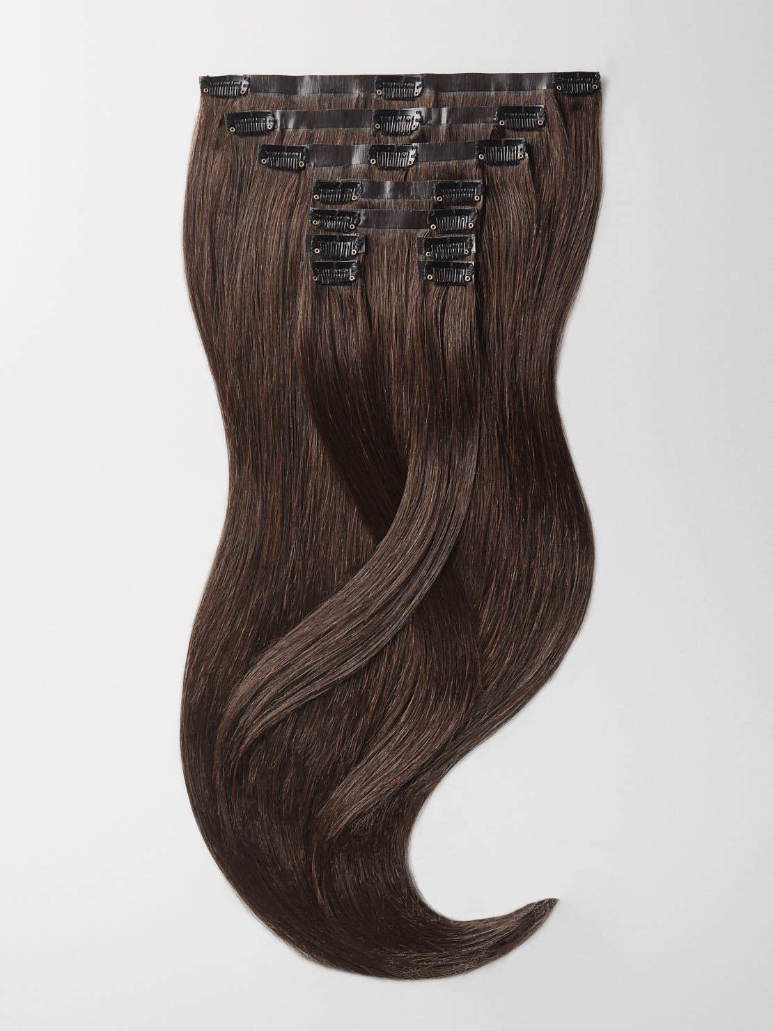 Nahtlose Clip Extensions - luxury Qualität - 120 Gramm 9-teilig - 55cm product image - dcf364ae6e47775f5efd805f72808c5846d5ee3156a73f523af3bd0963567a47