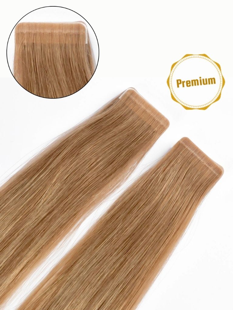 Slim Tape Extensions - luxury European / Russian Hair - 50cm product image - 01c8b11b9aceec5576738145e7190359bef511bf060e2dad046b9c45eb9911fc