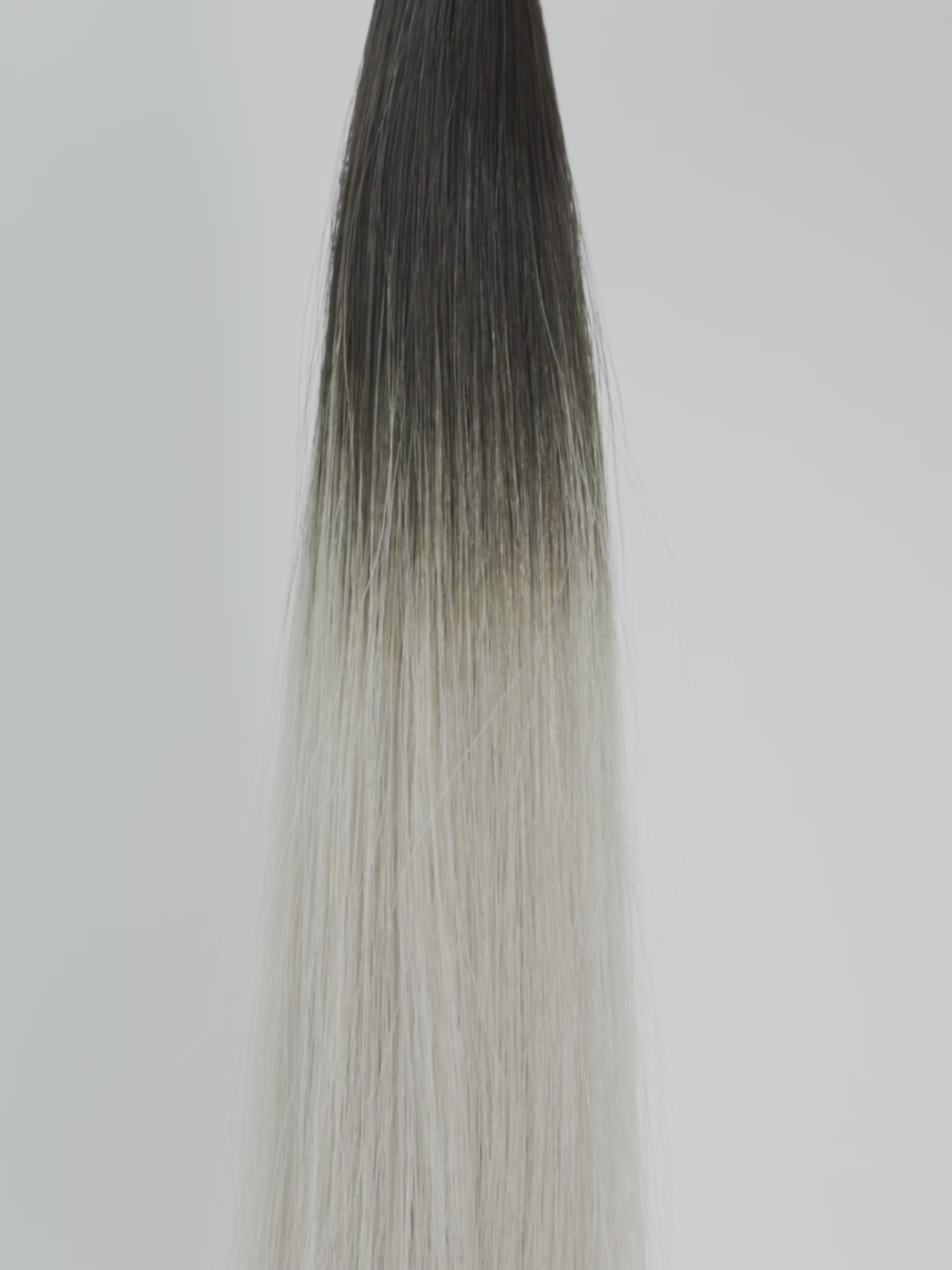 T2/61 ombré dunkelbraun & hellgrau, ombre T2/61 dark brown & light grey, ombré T2/61 brun foncé & gris clair