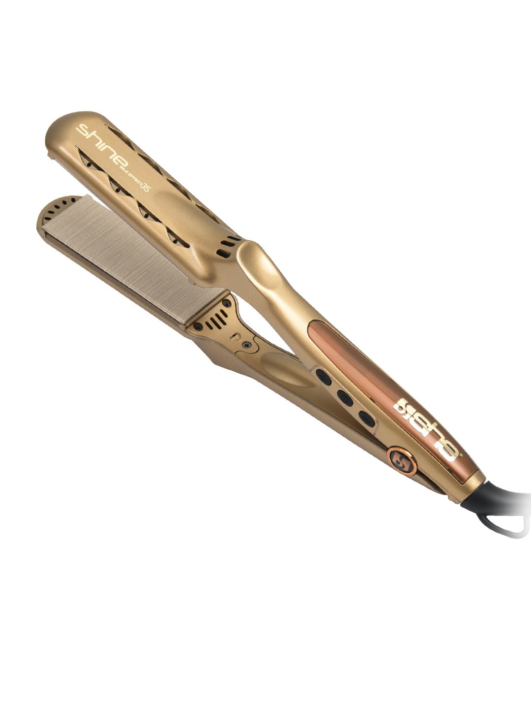 Shine Silk Effect Glätteisen golden Shine silk effect 35 golden variant detail image - af23390c10c7ce587111e4541533bbc3ea2d6ce4f7f0ab27a7c42477eca64b3e